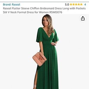 Emerald Green Bridesmaids Dress